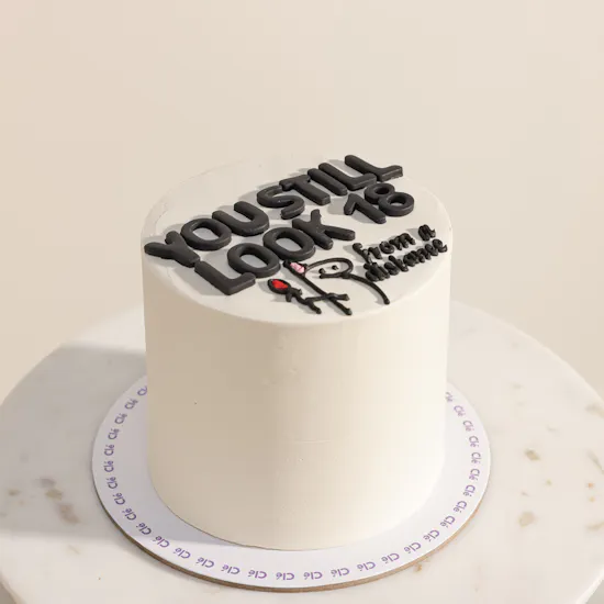 Cle Bakery Customized Birthday Cake