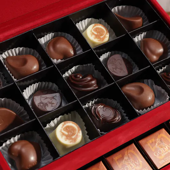 Godiva Royal Chocolate Box | Happy Birthday Flowers Vase