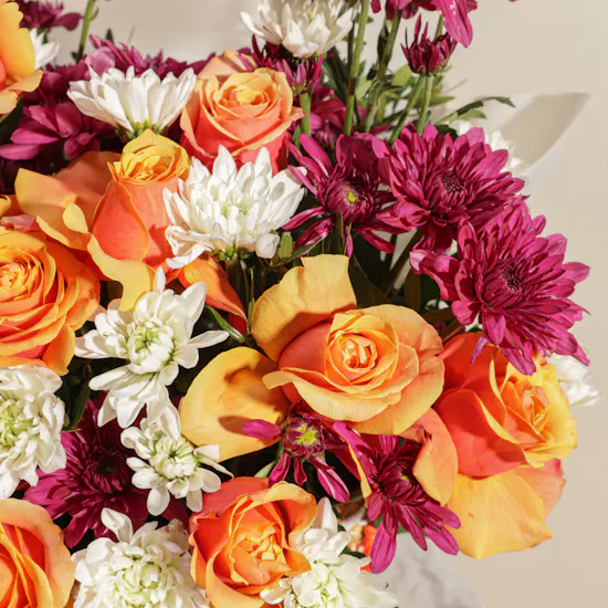 Sunny Flowers Basket