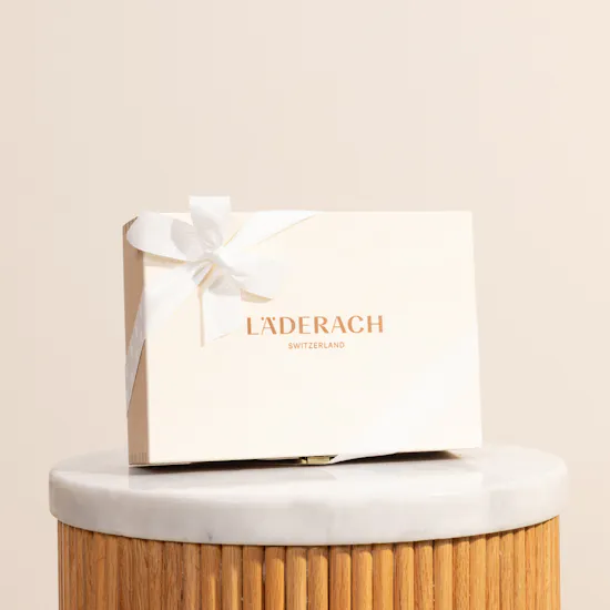 Läderach Praline and Truffle Double Layered Large Wooden Chocolate Box