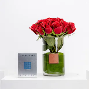 Azzaro Chrome Perfume for Men 100 ml | Red Roses Azzaro Chrome Perfume for Men 100 ml | Red Roses