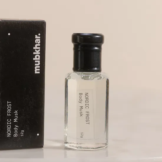 Mubkhar Nordic Frost Unisex Body Musk | 12 g