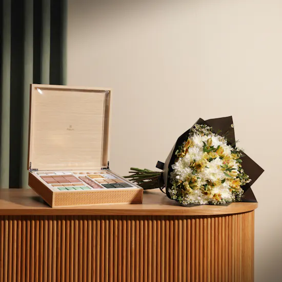 Patchi Luxury Chocolate Box | Elegant Flowers Bouquet