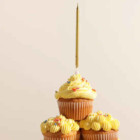 NQ's Bakery Vanilla Cupcakes Tower
