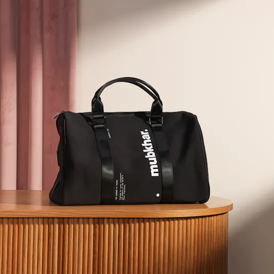 Mubkhar Black Bag for Men
