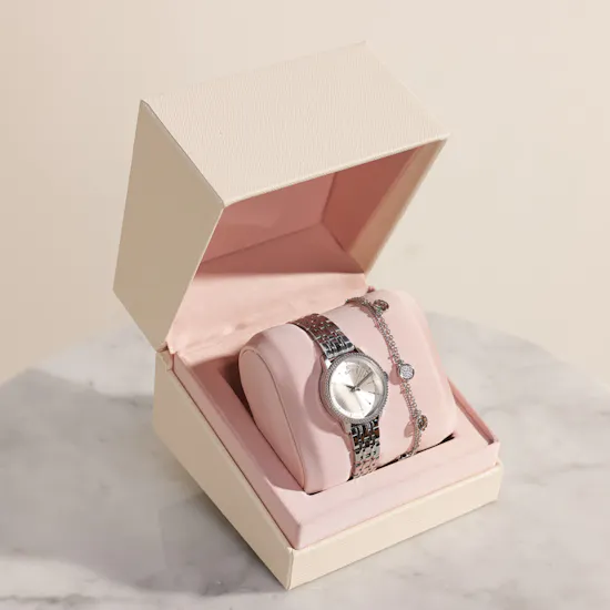Dici Milano Cosima Silver Women's Watch Set