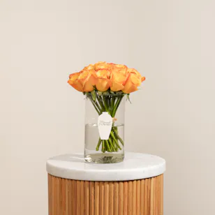 Orange Roses | Flowers Vase