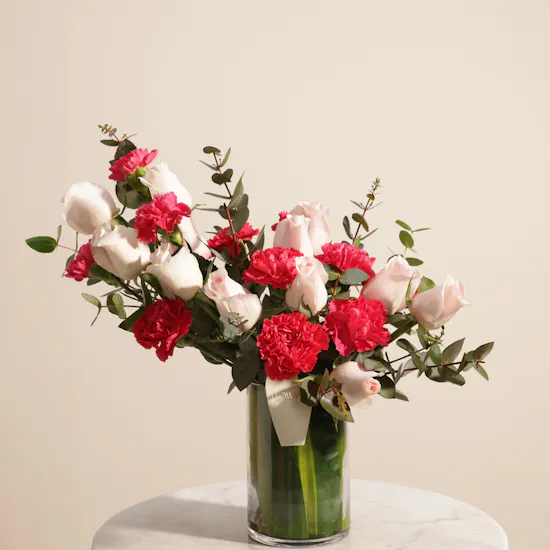 Pink Cheer Flower Vase