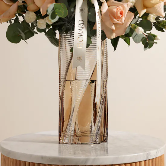 The Sunset Harmony Flowers Vase