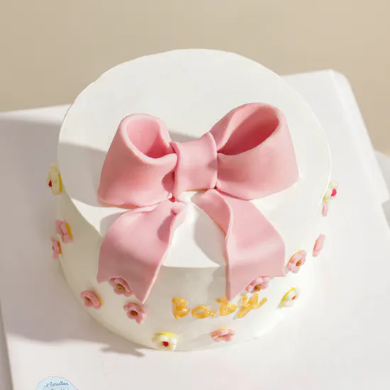 Sweet Sensation Baby Girl Cake