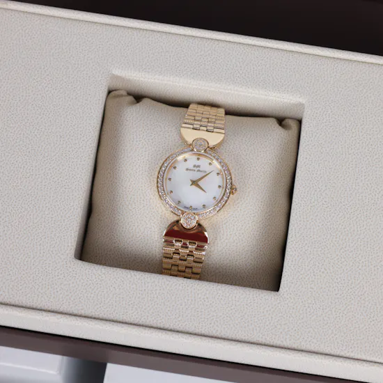 Genevoski Zircon Women's Watch | Vibrant Roses