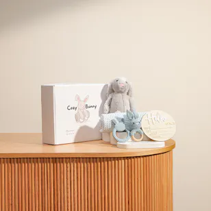 Cozy Bunny Newborn Blue Giftset Cozy Bunny Newborn Blue Giftset