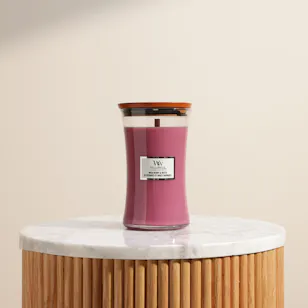 WoodWick Wild Berry & Beets Large Hourglass Candle | 609 g