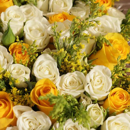 Floward Hard Box of Chocolates | Delicate Flowers