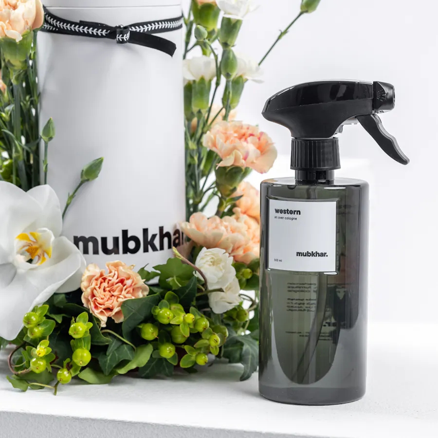 Mubkhar Western Cologne 500ml | Peach Flowers 2