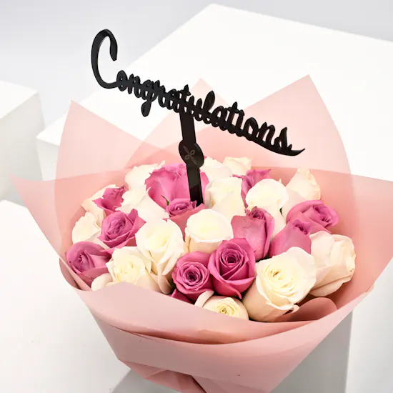 Mix Roses, graduation collocation.