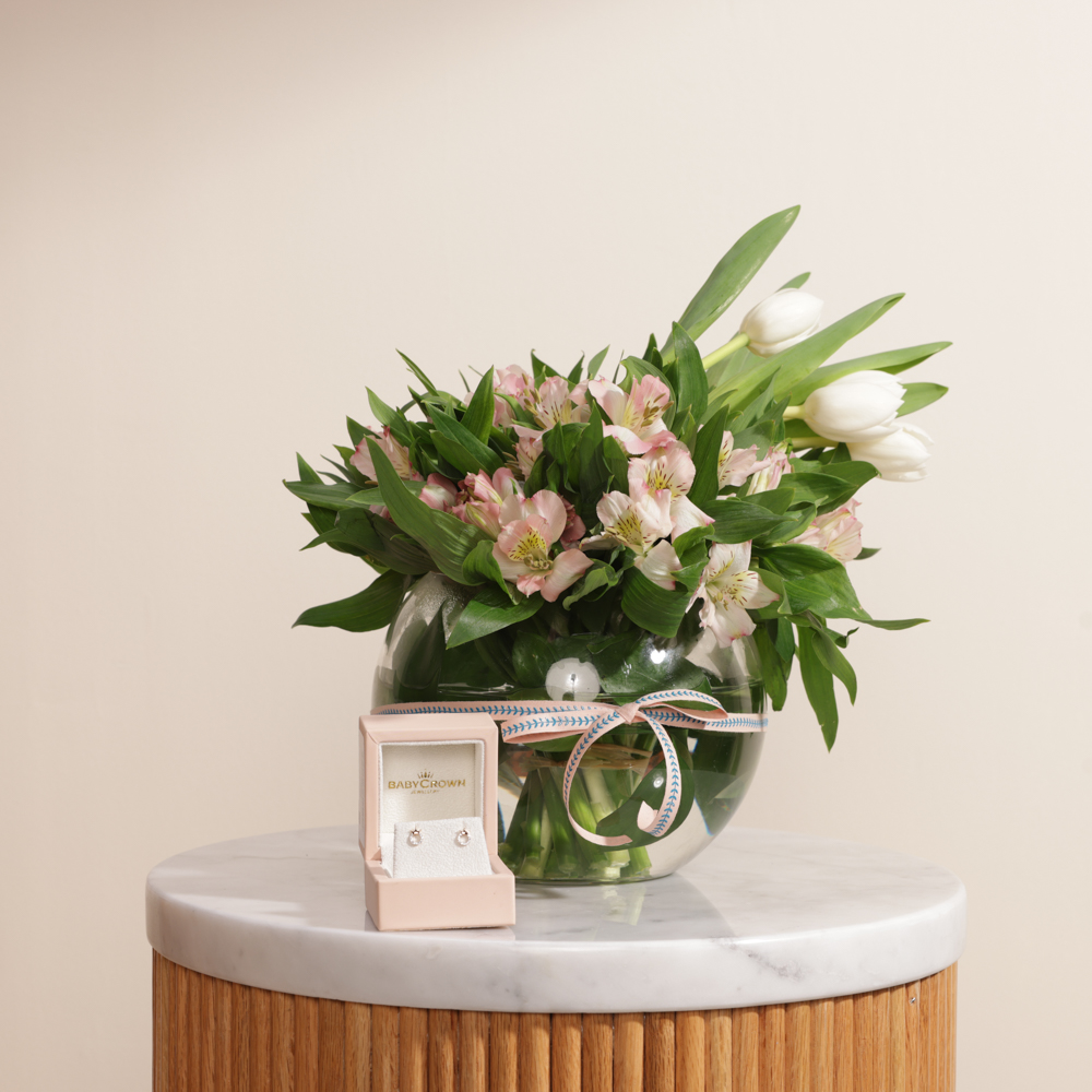  Baby Crown Crown Earrings | Beautiful Blooms