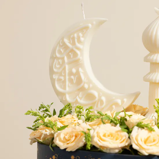 شموع رمضان من كاندل جلي | صندوق بيبي جوري أنيق