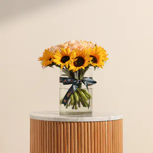 Sunshine Blooms Flowers Vase