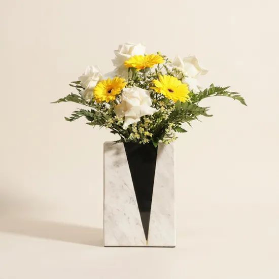 Cheerful Elegance Flower Vase