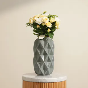 Whispers of Light Flower Vase