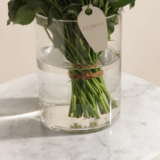 Ruby Cloud Flower Vase