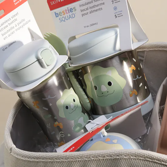 Skip Hop Dino Besties Squad Feeding Set