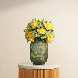 Pure Devotion Flowers Vase