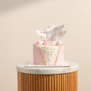 Floward Happy Birthday Butterfly Cake