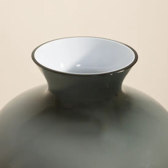 Floward Grey Opal Glass Vase