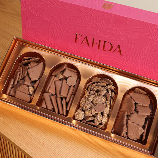 Fahda Chocolate Crispy Pink Box