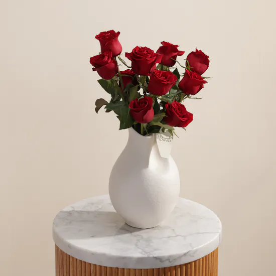 Pure Romance Roses Vase