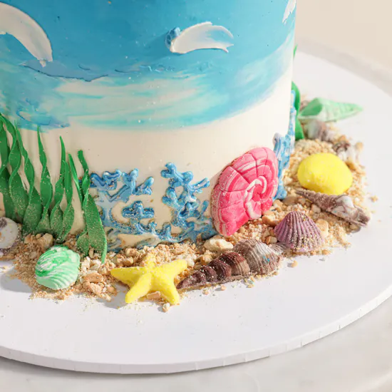 NQ's Bakery Summer Love Birthday Cake