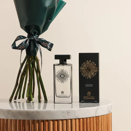 Abdul Samad Al Qurashi The Black EDP for Men | Bliss Rose Bouquet