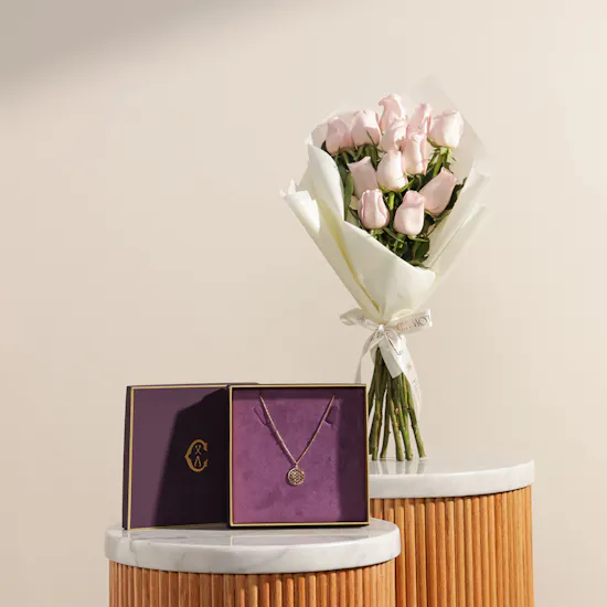 Charriol Cable Signature C de Charriol Women's Necklace | Shinny Flowers