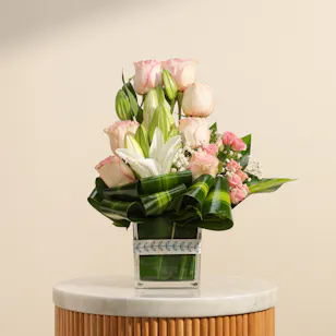 Esperance Rose | Glass Vase 