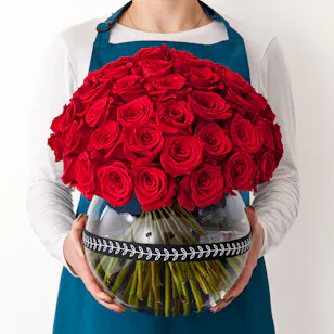 50 Red Rose | Fishbowl