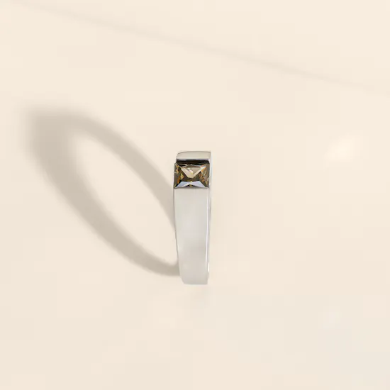 Floward Aurevine Silver Men's Ring | Size 10