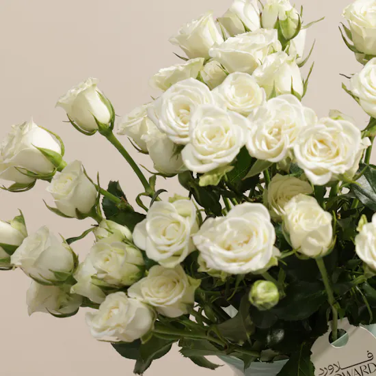 Crystal Cloud Baby Rose Vase