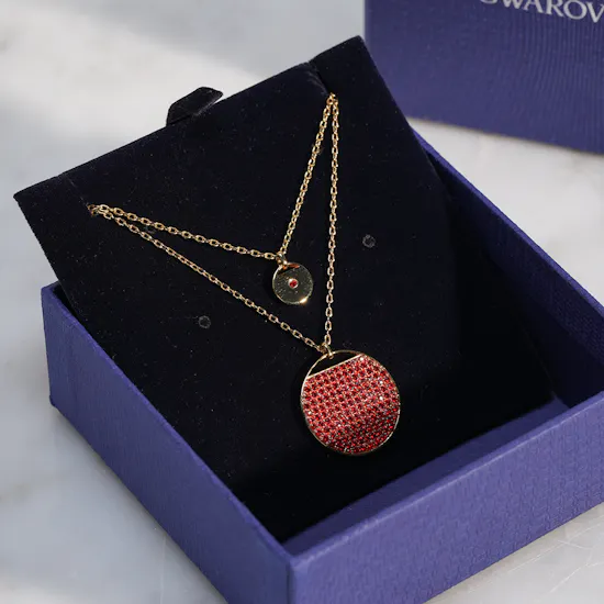Swarovski Ginger Layered Pendant