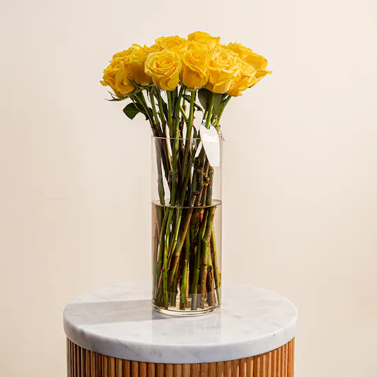 Shining Blooms Vase