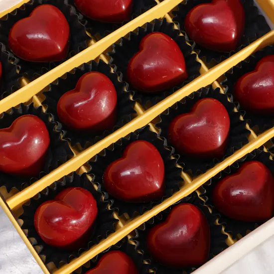Sweetzerland Heart Shaped Assorted Chocolate Box | 16 Pieces