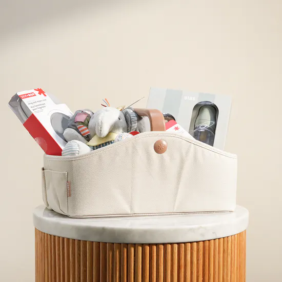 Peek A Boo Baby Little Comforts Gift Basket