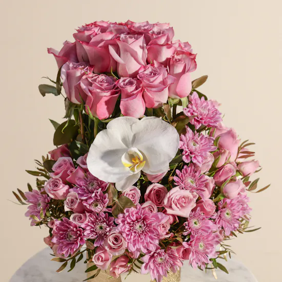 Festive Lights Flower Vase