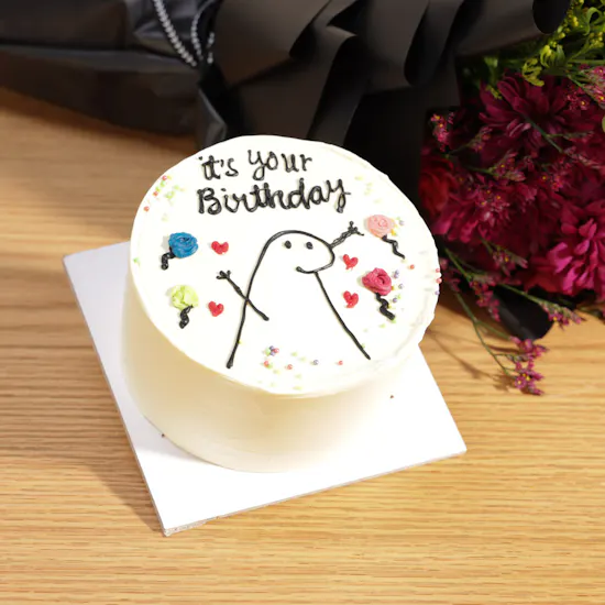Cake Boutique It's Your Birthday Mini Cake | Flowers