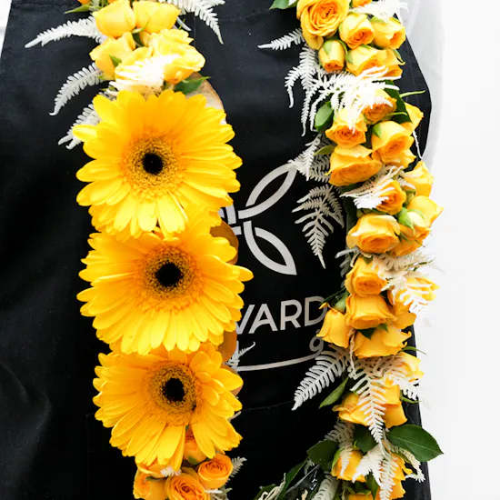 Yellow Flowers Necklace