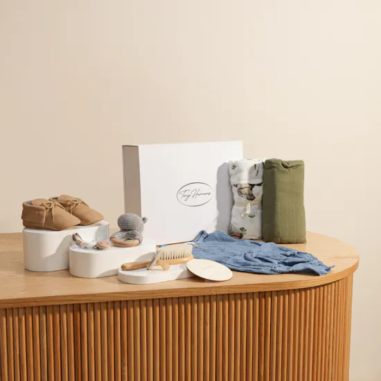Tiny Humans Newborn Gift Set for Boys