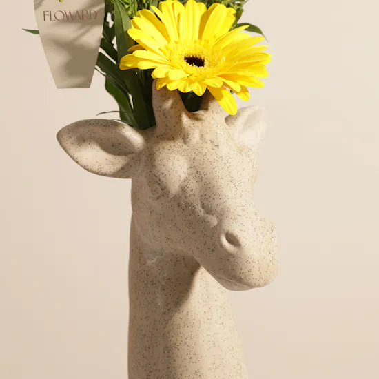Wild Elegance Flower Vase