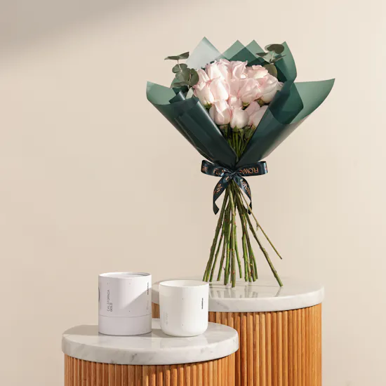 Mubkhar California Gold Scented Candle | Soft Flowers