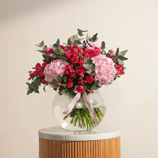 Forever Fuchsia Flower Vase